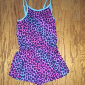 Girls size 10/12 (L) pajama romper